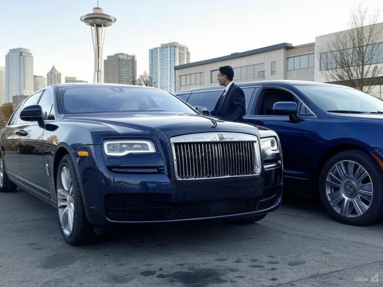 Comparing Costs and Comfort of Luxury Car vs. Limo Hire with Chauffeur in Seattle