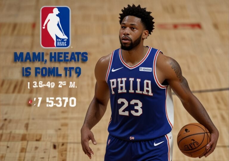 76ers vs miami heat match player stats