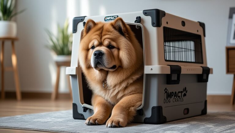 The Best Dog Crate for Chow Chows: Why Impact Dog Crates Stand Out