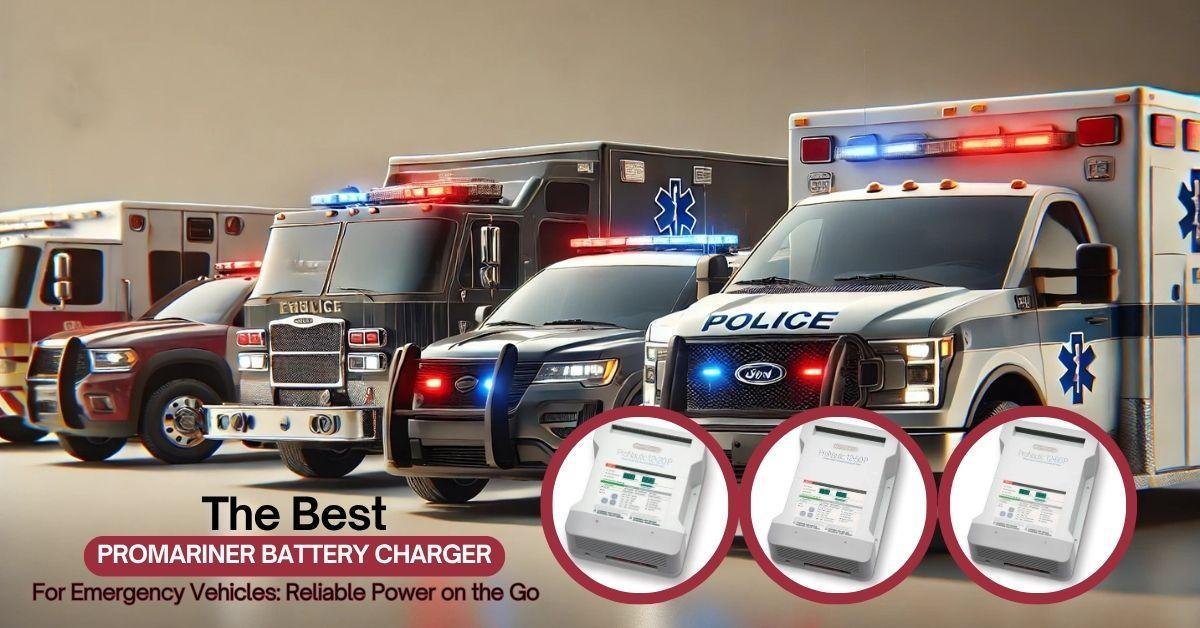 ProMariner Battery Charger for Emergency Vehicles