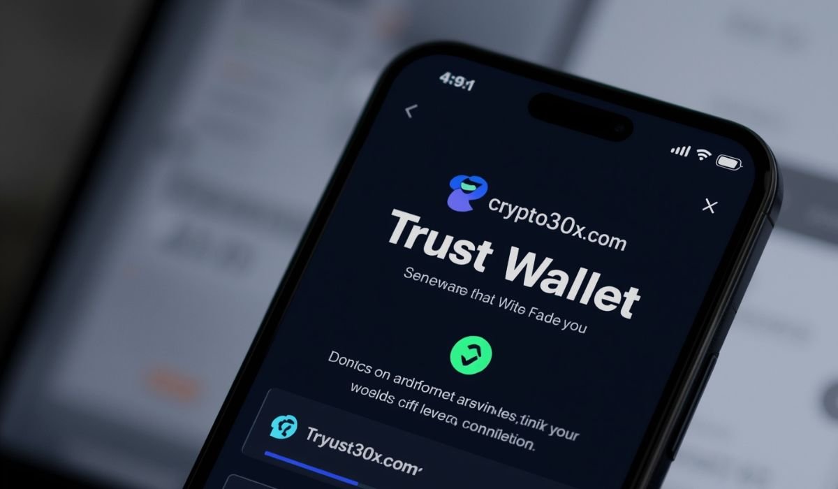 Crypto30x.com with Trust Wallet