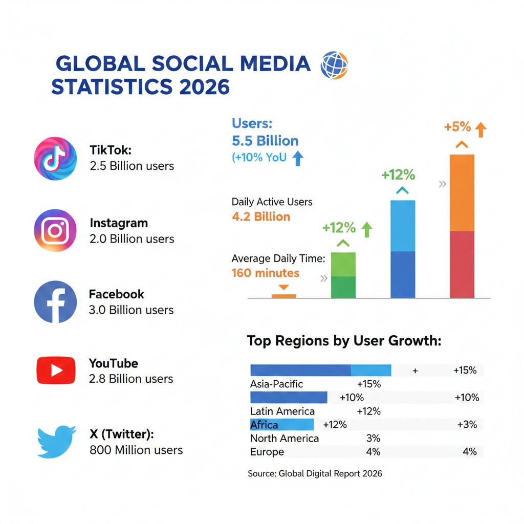 Increditools guide to 2026 social media growth trends.