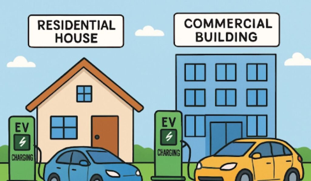 Residential and Commercial EV Charging Stations